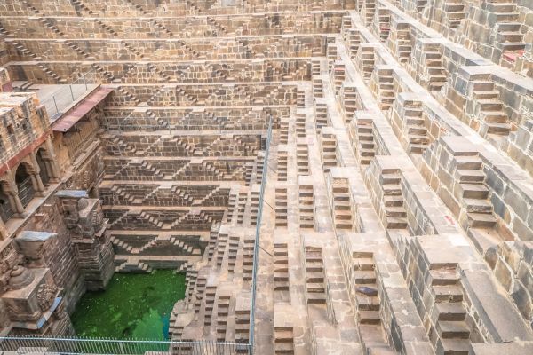 Chand Baori Step wells near Jaipur